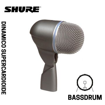Microfono Shure BETA 52A dinamico