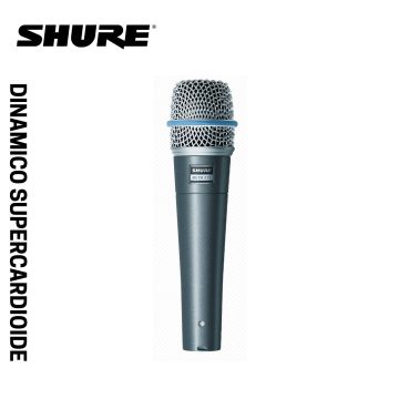 Microfono Shure BETA 57 dinamico