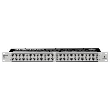 Behringer PX3000 Ultrapatch Pro patchbay a 48 in out metallo-front