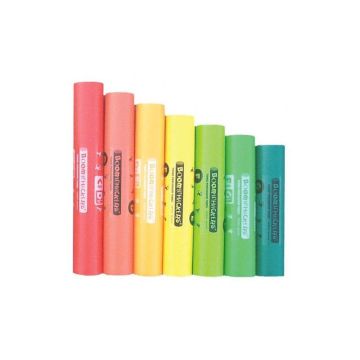 Boomwhackers BW1006 tubi sonori Scala Acuti 7 Note cromatico