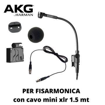 Microfono a clip AKG C516ML per fisarmonica