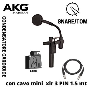 Microfono a clip AKG C518 ML