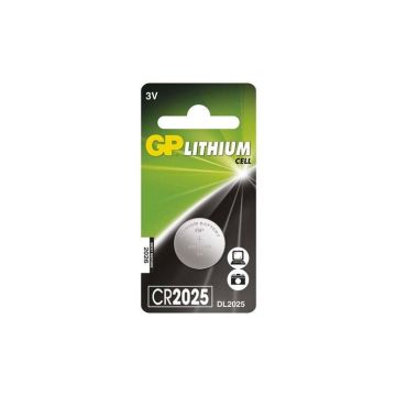 Batterie Litio GP LITHIUM a bottone CR2025 3v confezione 1 pila