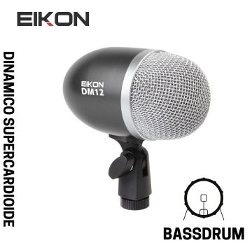 Microfono Eikon DM12 super cardioide