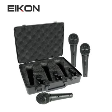 Kit Microfoni Eikon DM800KIT 3pz con valigia