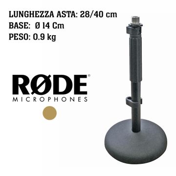 Supporto Microfono da tavolo Rode DS1