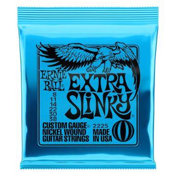 Corde Ernie Ball 2225 Extra Slinky 8-38 Front