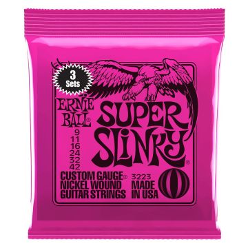 Ernie Ball EB3223 9/42 3 Pack FRONT