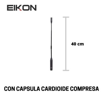 Microfono collo d'oca Eikon EK400GC condensatore