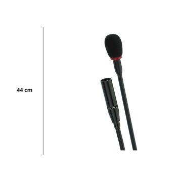 Microfono collo d'oca Monacor EMG-648P