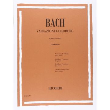 Bach Variazioni Goldberg BWV988 Pianoforte
