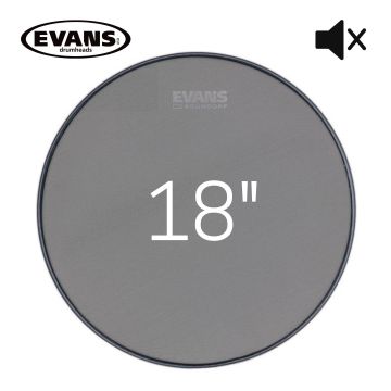 Pelle Evans 18" Mesh Soundoff Cassa BD18S01