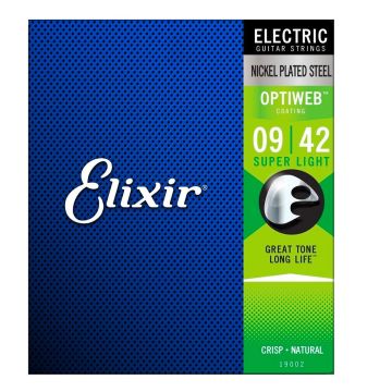 Elixir EL19002 Optiweb Super Light 09-42 chitarra elettrica