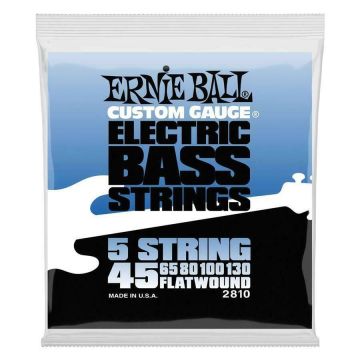 Corde Basso elettrico 5 corde Ernie Ball 2810 Custom Gauge 45-130