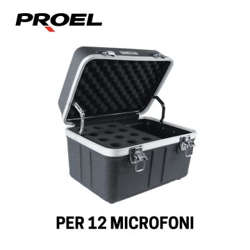 Bauletto PROEL FOABSMIC12 - 12 microfoni