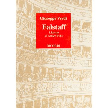 Verdi Falstaff Libretto d`Opera