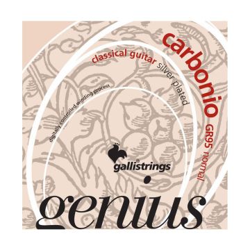 Corde Gallistrings GR95 chitarra classica Genius Carbonio normal 24-44 front