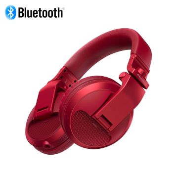 Cuffia wireless Pioneer HDJ-X5BT-R Bluetooth CLOSED red