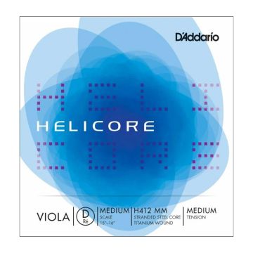 Corda Viola D`Addario Helicore H412 MM D RE medium 