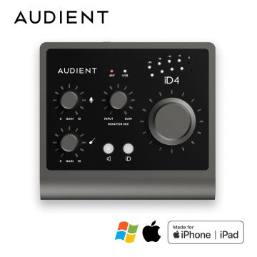 Scheda Audio Audient ID4 MKII usb 2in-2out