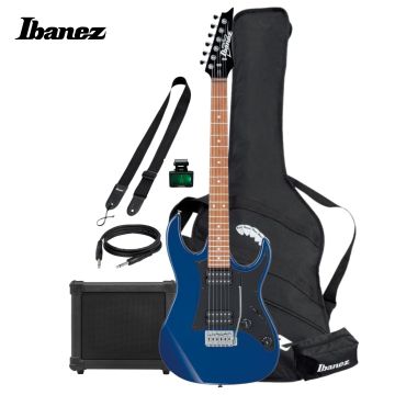 Kit Chitarra Elettrica Ibanez IJRX20-BL Jumpstart con amplificatore e accessori blue