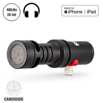 Microfono Videocamera Rode Videmic ME-L per iphone/iPad