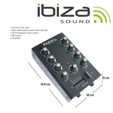 Mixer Ibiza Sound MIX500