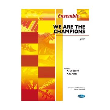 "Partitura e parti di ""We are the Champions"" dei Queen "