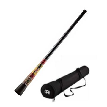 Didgeridoo Meinl TSDDG2BK plastica nero graphic da 61cm a 152cm