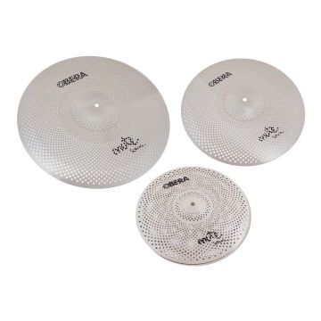 Set Piatti Obera Mute 3X HH 14" Crash 16" Ride 20"