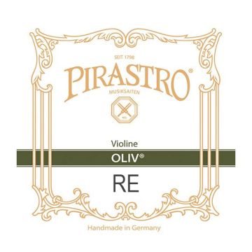 "Pirastro Oliv E 17"" corda RE in budello per violino 4/4"