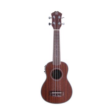 Oqan QUK25SE ukulele elettrificato misura soprano in sapele