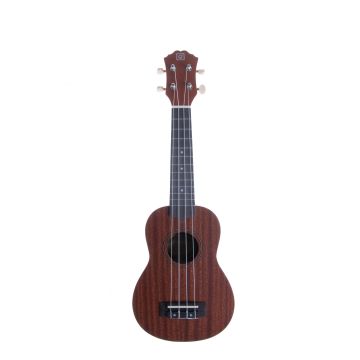 Oqan QUK-10S ukulele soprano legno in sapele con custodia