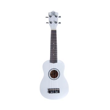 Oqan QUK-1 WH ukulele soprano con custodia colore bianco