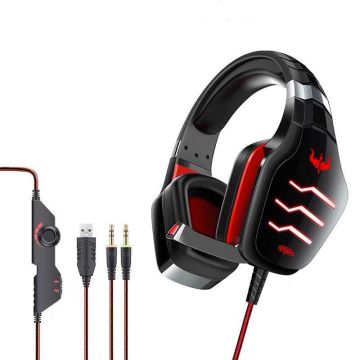 Cuffia Ovleng GT86 - CLOSED 32 Ohm GAMING microfono usb red