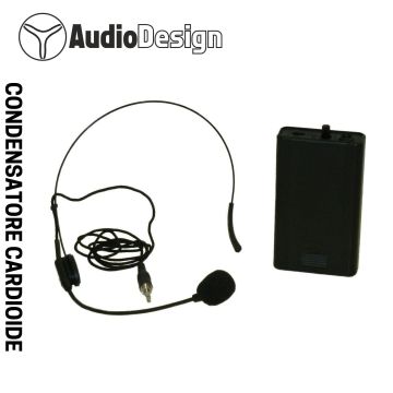 Microfono archetto Audiodesign PAX1 8 W/L-10 W/L