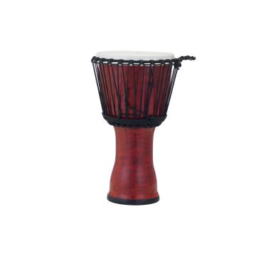 Djembe 7" Pearl Rope Tuned Molten Scarlet