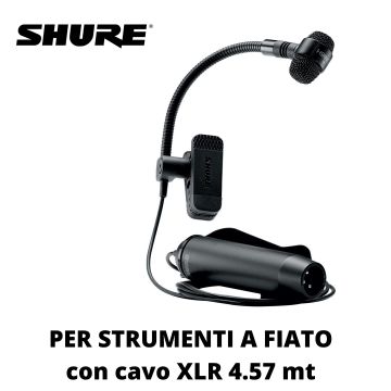 Microfono a clip Shure PGA98HXLR ipercardioide 