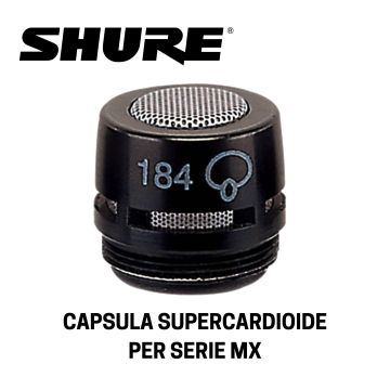 Capsula SHURE R184B supercardioide