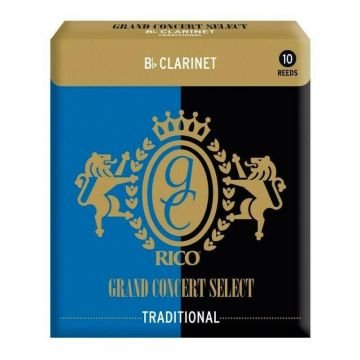 Ance Clarinetto Sib Rico Grand Concert Select 10pz n.2,5