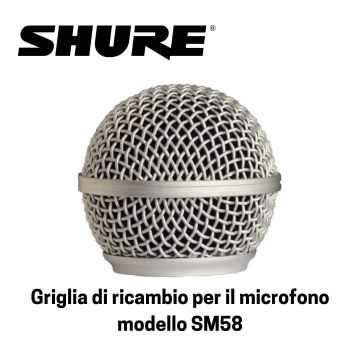 Griglia SHURE RK143G per SM58  