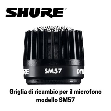 Griglia SHURE RK224G x SM57  