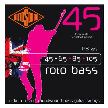 Corde basso elettrico Rotosound RB45 Roto Bass nickel 45-105