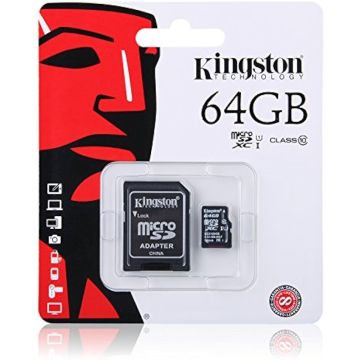 Kingston 64GB+Micro sd Canvas Select PLus