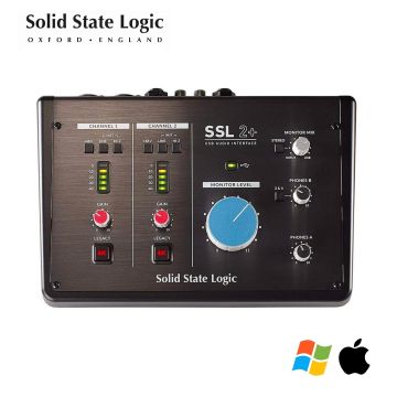 Scheda Audio SOLID STATE LOGIC SSL2+interfaccia