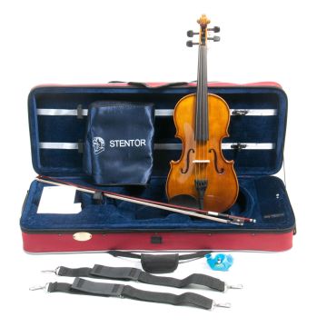 "Stentor Student VLA1000 viola 16"" pronta all'uso custodia"