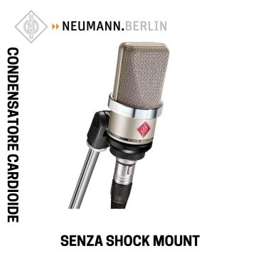 Microfono Neumann TLM102 condensatore cardioide silver
