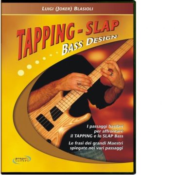 Dvd Blasioli Tapping Slap per basso Bass Design