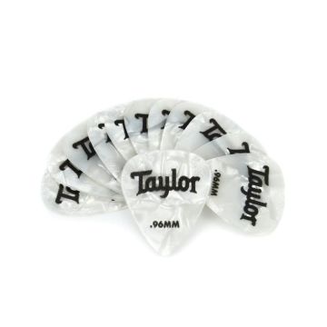 Blister plettri Taylor 80714 Premium 351 12pz white pearl .96mm