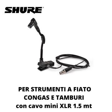 Microfono a clip Shure WB98H/C 